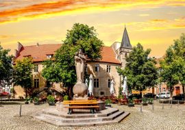 Lais Puzzle - Altstadt, Warburg, Hessen, Deutschland - 1.000 Teile