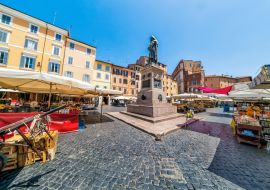 Lais Puzzle - Statue von Giordano Bruno auf dem Campo de' Fiori in Rom - 1.000 Teile