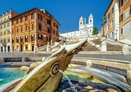 Lais Puzzle - Spanische Treppe in Rom während der Ausgangsbeschränkungen der Pandemie - 1.000 Teile