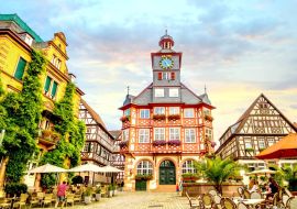 Lais Puzzle - Altstadt, Heppenheim, Hessen, Deutschland - 1.000 Teile