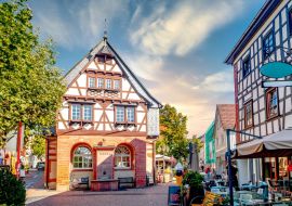 Lais Puzzle - Altstadt, Hofheim am Taunus, Hessen, Deutschland - 1.000 Teile