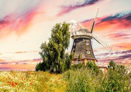 Lais Puzzle - Windmühle Klütz, Mecklenburg Vorpommern, Deutschland - 1.000 Teile