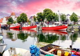 Lais Puzzle - Hafen, Warnemünde, Rostock, Deutschland - 1.000 Teile