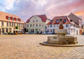 Lais Puzzle - Altstadt von Teterow, Mecklenburg Vorpommern, Deutschland - 1.000 Teile