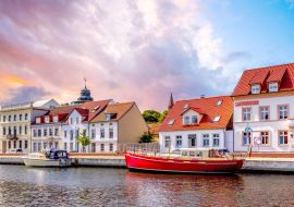 Lais Puzzle - Altstadt, Uckermünde, Mecklenburg Vorpommern, Deutschland - 1.000 Teile