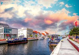 Lais Puzzle - Altstadt, Uckermünde, Mecklenburg Vorpommern, Deutschland - 1.000 Teile