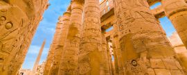 Lais Puzzle - Große Hypostylhalle und Wolken in den Tempeln von Karnak (altes Theben). Luxor, Ägypten - 2.000 Teile