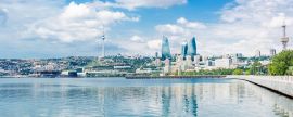 Lais Puzzle - Tagesansicht der Architektur von Baku Aserbaidschan - 2.000 Teile