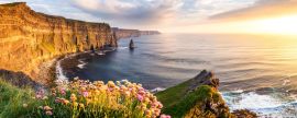 Lais Puzzle - Sonnenuntergang an den Cliffs of Moher, Grafschaft Clare, Provinz Munster, Republik Irland, Europa - 2.000 Teile