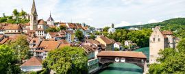 Lais Puzzle - Ansicht von Baden, einer Stadt im Aargau, Schweiz - 2.000 Teile