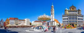Lais Puzzle - Perlachturm und Rathaus, Augsburg, Bayern, Deutschland - 2.000 Teile