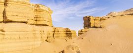 Lais Puzzle - Erodierte Felsen in der Wüste bei der paläontologischen Stätte Wadi el-Hitan - 2.000 Teile