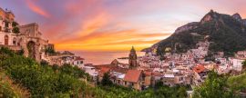 Lais Puzzle - Amalfi, Italien an der Küste in der Abenddämmerung - 2.000 Teile