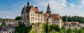 Lais Puzzle - Schloss Sigmaringen, auch Hohenzollernschloss, in der baden-württembergischen Stadt Sigmaringen; Deutschland - 2.000 Teile