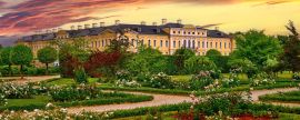 Lais Puzzle - Alter Rundale-Palast in Lettland. Barockes gelbes Gebäude - 2.000 Teile