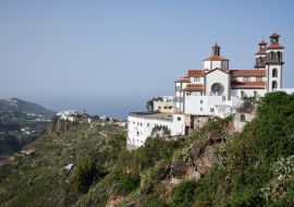Lais Puzzle - Die Gebäude auf den Hügeln von Moya, Gran Canaria - 1.000 Teile