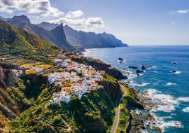 Lais Puzzle - Landschaft mit Küstenort Teneriffa - 1.000 Teile