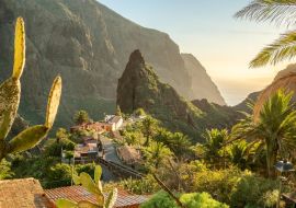 Lais Puzzle - Landschaft des Masca-Tals bei Sonnenuntergang auf Teneriffa - 1.000 Teile