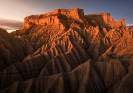 Lais Puzzle - Bild der Schluchten des Bardenas Reales de Navarra - 1.000 Teile