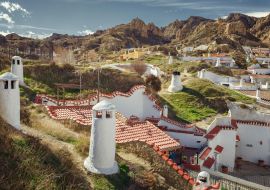 Lais Puzzle - Guadix Höhlen Häuser, Provinz Granada, Andalusien - 1.000 Teile