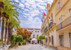 Lais Puzzle - Plaza de la Laguna, in Ayamonte, Andalusien, Spanien - 1.000 Teile