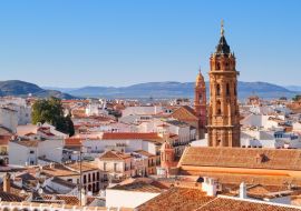 Lais Puzzle - Luftbild im Zentrum der historischen andalusischen Stadt Antequera, Spanien - 1.000 Teile