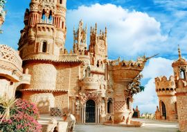 Lais Puzzle - Schloss Colomares, das Christoph Kolumbus gewidmet ist. Benalmadena Malaga Spanien - 1.000 Teile