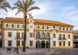 Lais Puzzle - Rathaus am Ort der Verfassung in der Stadt Dos Hermanas bei Sevilla in Spanien - 1.000 Teile