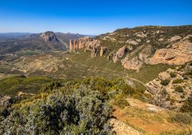 Lais Puzzle - Penas de Riglos bei Huesca, Aragon, spanischen Pyrenäen, Spanien - 1.000 Teile