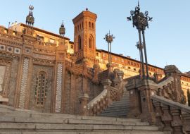 Lais Puzzle - Neomudejar-Treppe in Teruel, Aragonien, Spanien - 1.000 Teile