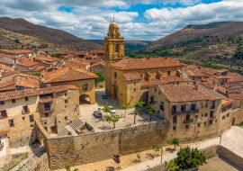 Lais Puzzle - Mirambel in Teruel, Pfarrkirche Santa Margarita, Spanien - 1.000 Teile