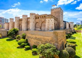 Lais Puzzle - Palacio de la Aljafería (Palast der Aljaferia) Altes Schloss, das heute für die Regionalregierung verwendet wird, Saragossa - 1.000 Teile