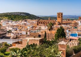 Lais Puzzle - Blick auf Felanitx, Altstadt von Mallorca, Spanien - 1.000 Teile