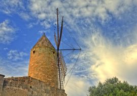 Lais Puzzle - Windmühle in Santa Margalida, Mallorca - 1.000 Teile
