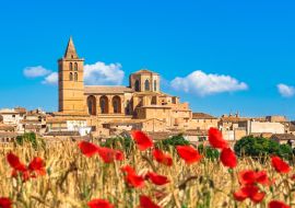 Lais Puzzle - Aussicht auf das alte Dorf Sineu auf Mallorca, Spanien - 1.000 Teile