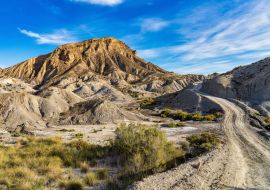 Lais Puzzle - Wüste von Tabernas, Desierto de Tabernas. Die einzige Wüste Europas. Almeria, Andalusien, Spanien - 1.000 Teile