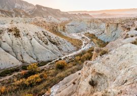 Lais Puzzle - Große Aussicht auf die Wüste von Tabernas ist eine der halbtrockenen Wüsten Spaniens - 1.000 Teile