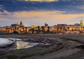 Lais Puzzle - Der Strand El Rompidillo liegt in der Gemeinde Rota in Cadiz - 1.000 Teile
