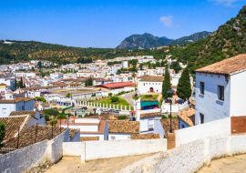 Lais Puzzle - Blick über Ubrique, Provinz Cádiz, Spanien - 1.000 Teile