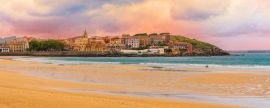Lais Puzzle - Gijon bei Sonnenuntergang - Asturien in Spanien - 2.000 Teile