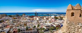 Lais Puzzle - Aussicht auf Almeria Altstadt und Hafen von der Burg (Alcazaba von Almeria), Spanien - 2.000 Teile