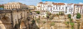 Lais Puzzle - Blick auf die Altstadt an der Tajo-Schlucht in Ronda. Andalusien, Spanien - 1.000 Teile