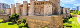 Lais Puzzle - Palacio de la Aljafería (Palast der Aljaferia) Altes Schloss, das heute für die Regionalregierung verwendet wird, Saragossa - 1.000 Teile