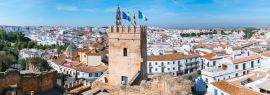 Lais Puzzle - Homage Tower of San Pedro Festung Carmona Stadt in Sevilla Provinz Andalusien in Spanien - 1.000 Teile