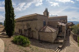 Lais Puzzle - blauer Himmel mit Wolken in Roda de Isábena, Aragon, Spanien - 2.000 Teile