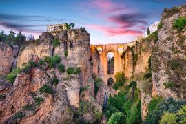 Lais Puzzle - Ronda, Spanien bei der Puente Nuevo Bridge - 2.000 Teile
