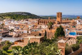 Lais Puzzle - Blick auf Felanitx, Altstadt von Mallorca, Spanien - 2.000 Teile