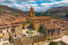 Lais Puzzle - Mirambel in Teruel, Pfarrkirche Santa Margarita, Spanien - 2.000 Teile