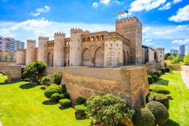 Lais Puzzle - Palacio de la Aljafería (Palast der Aljaferia) Altes Schloss, das heute für die Regionalregierung verwendet wird, Saragossa - 2.000 Teile