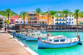 Lais Puzzle - Boot im Hafen von Port de Andratx auf der Insel Mallorca - 2.000 Teile